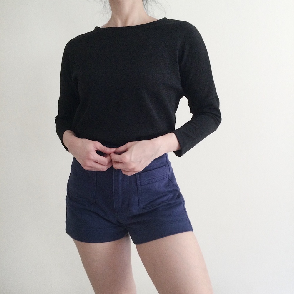 Classic Black Top - XS - Made in USA